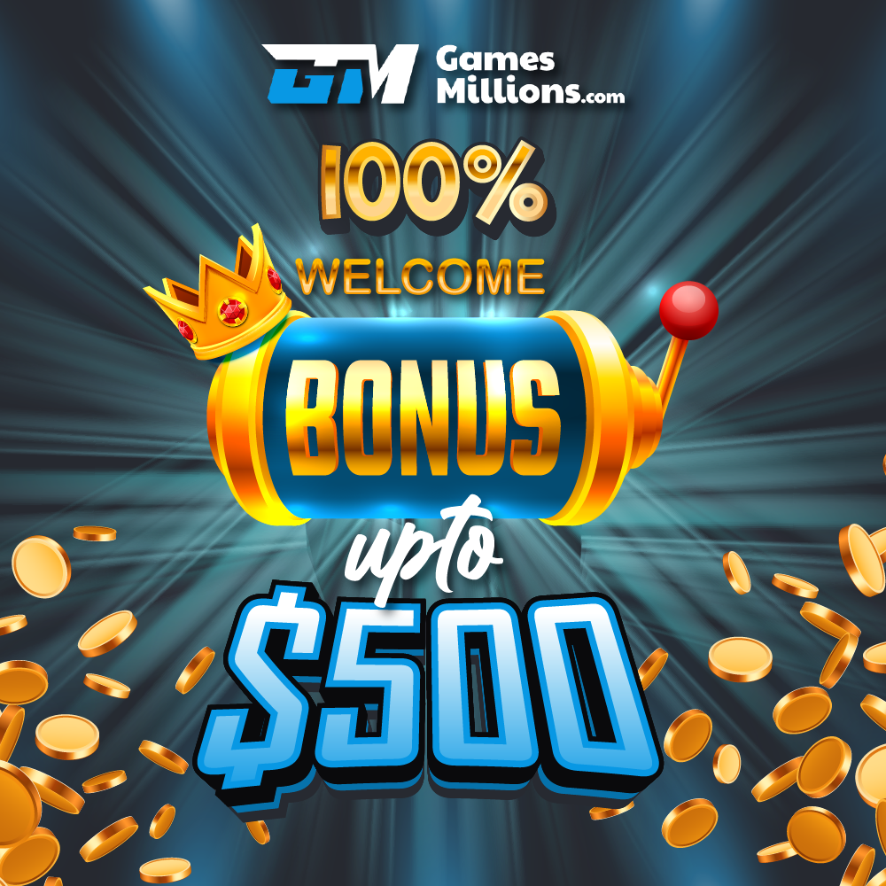 100% Welcome Bonus up to €500 promotion